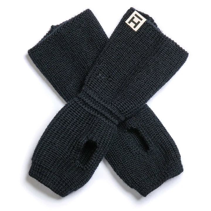Heimat Textil Trench Glove - Virgin Wool Black