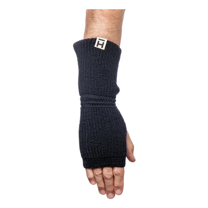 Heimat Textil Trench Glove - Virgin Wool Black
