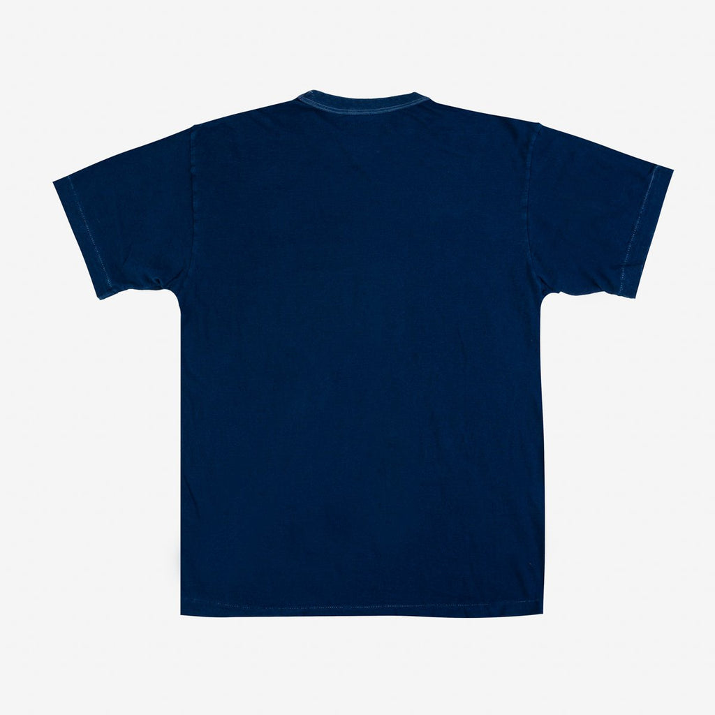 UTILITEES - UTIL-PIND - 5.5oz Loopwheel Crew Neck T-Shirt - Pure Indigo ( ONLINE ONLY )