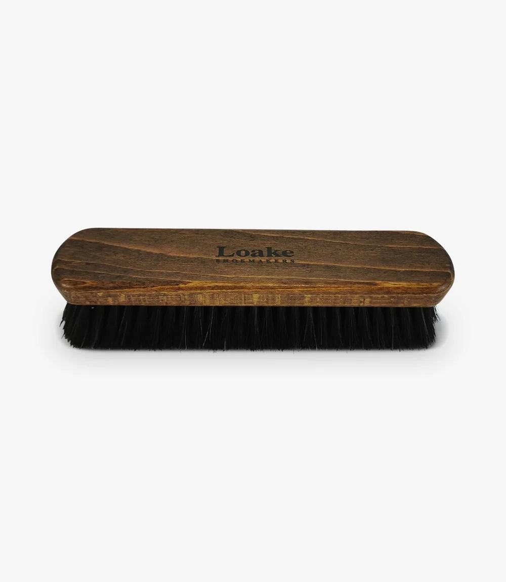 Loake Large Horsehair Brush Black