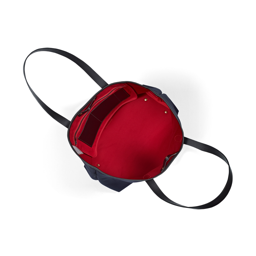 Croots England - Dalby Canvas Wide Tote - NAVY