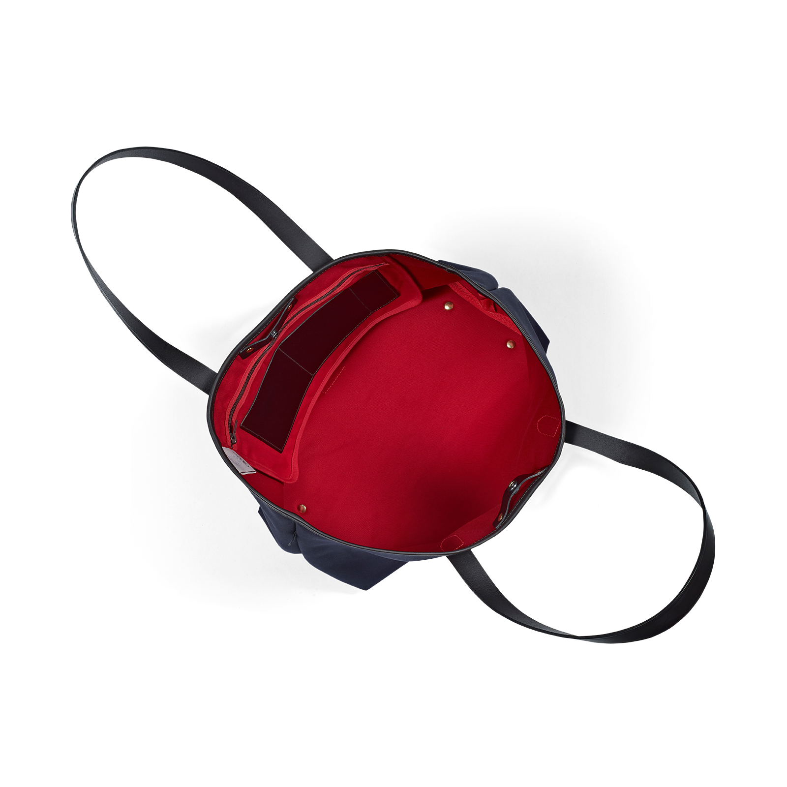 Croots England - Dalby Canvas Wide Tote - NAVY