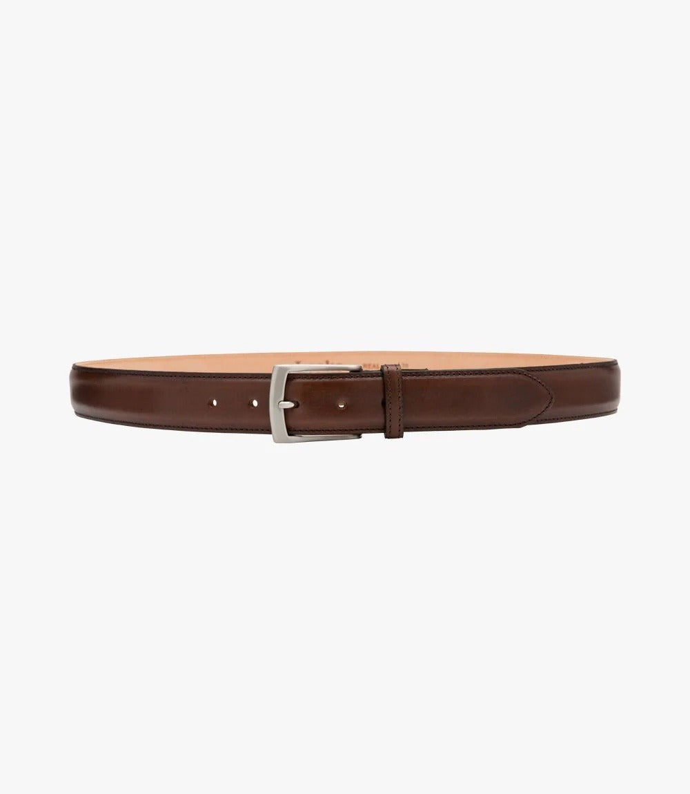 Loake Henry Belt Dark Brown
