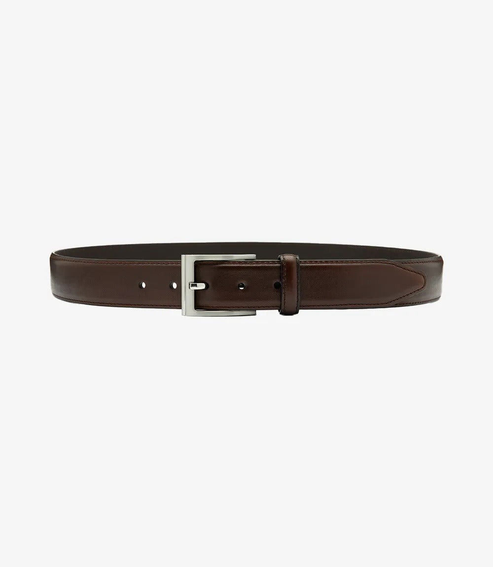 Loake Philip Belt Dark Brown