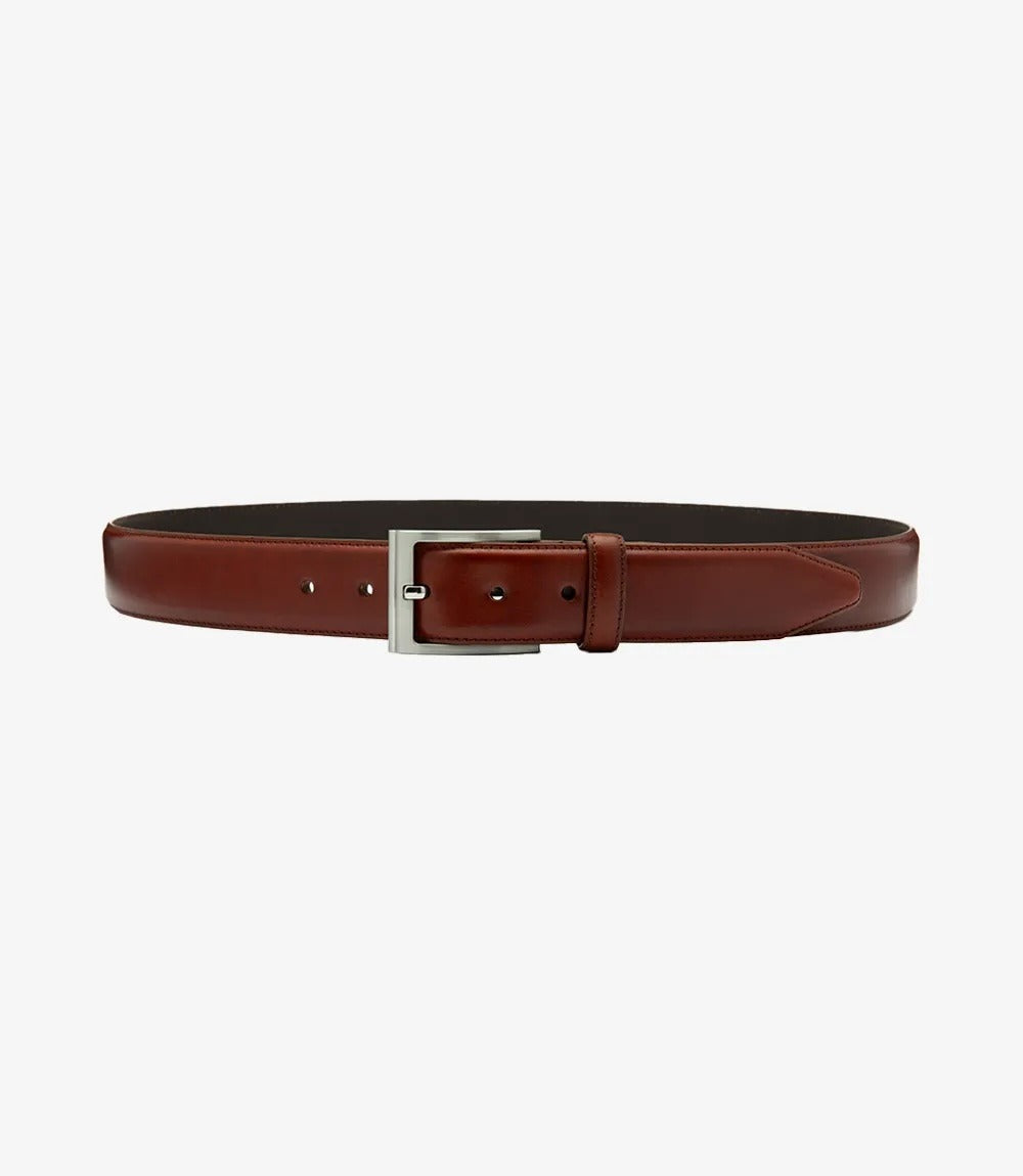 Loake Philip Belt Dark Mahonagy