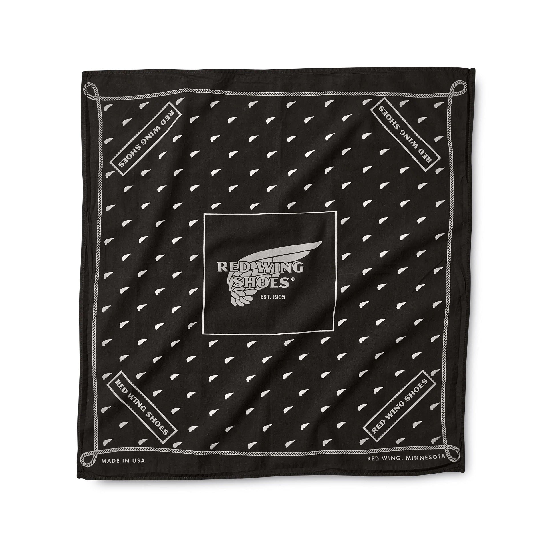 Red Wing Bandana - Black