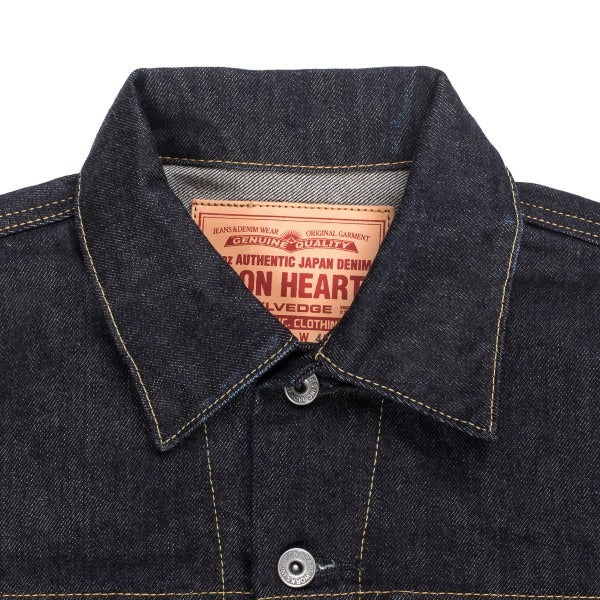 Iron Heart IH-526J-142 14oz Selvedge Denim Modified Type III Jacket - Indigo
