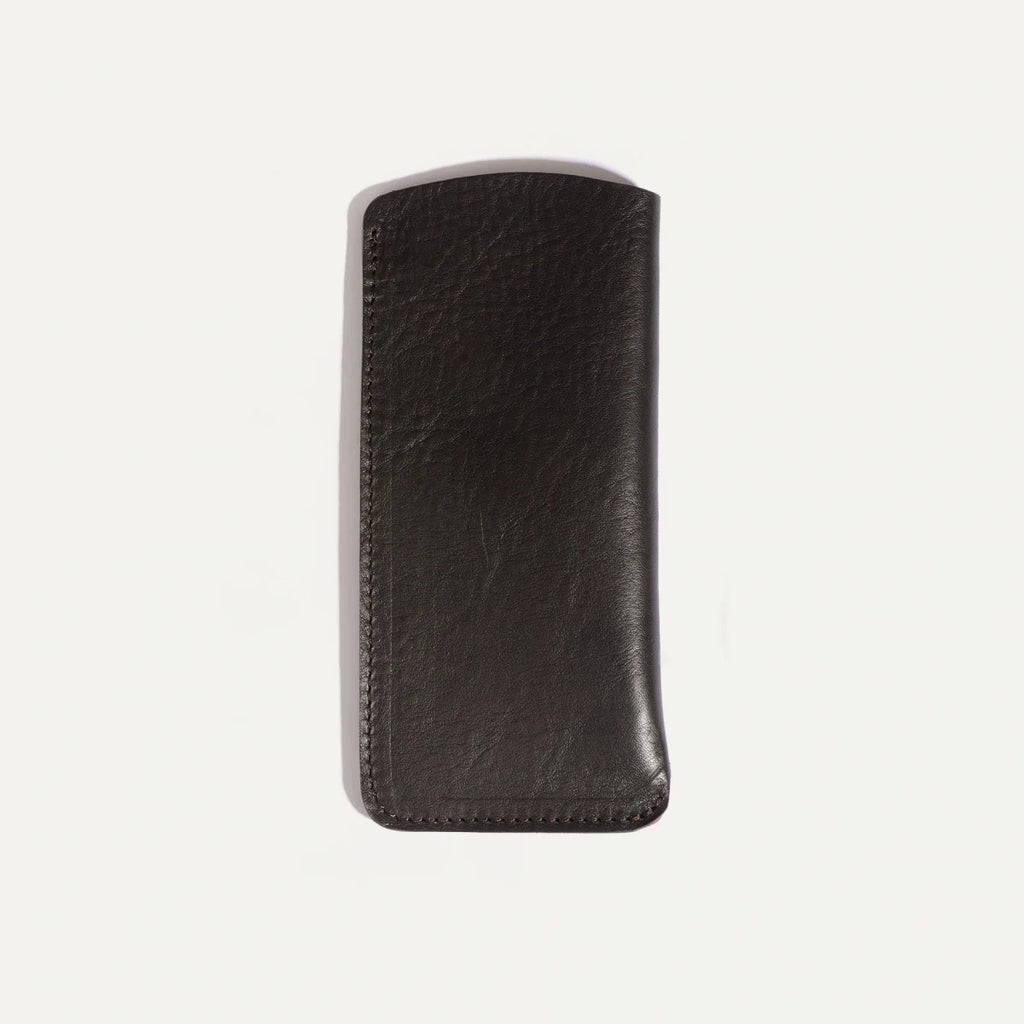 Bleu De Chauffe - Binocle glasses case Dark Brown