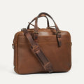 Bleu De Chauffe - Folder Business Laptop Bag Amber Brown