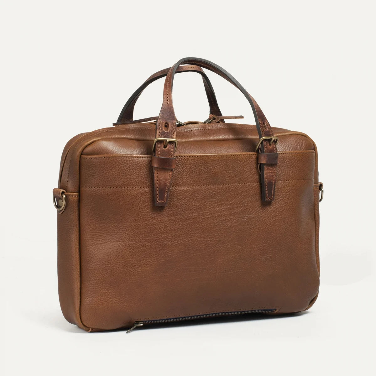 Bleu De Chauffe - Folder Business Laptop Bag Amber Brown