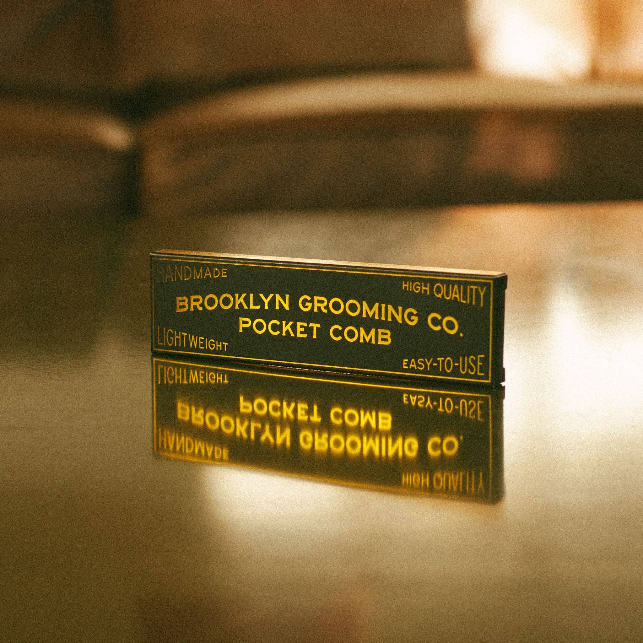 Brooklyn Grooming Men's Handmade Pocket Comb
