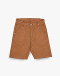 Iron Heart IH-741-IND - 10oz Double Front Duck Shorts - Brown