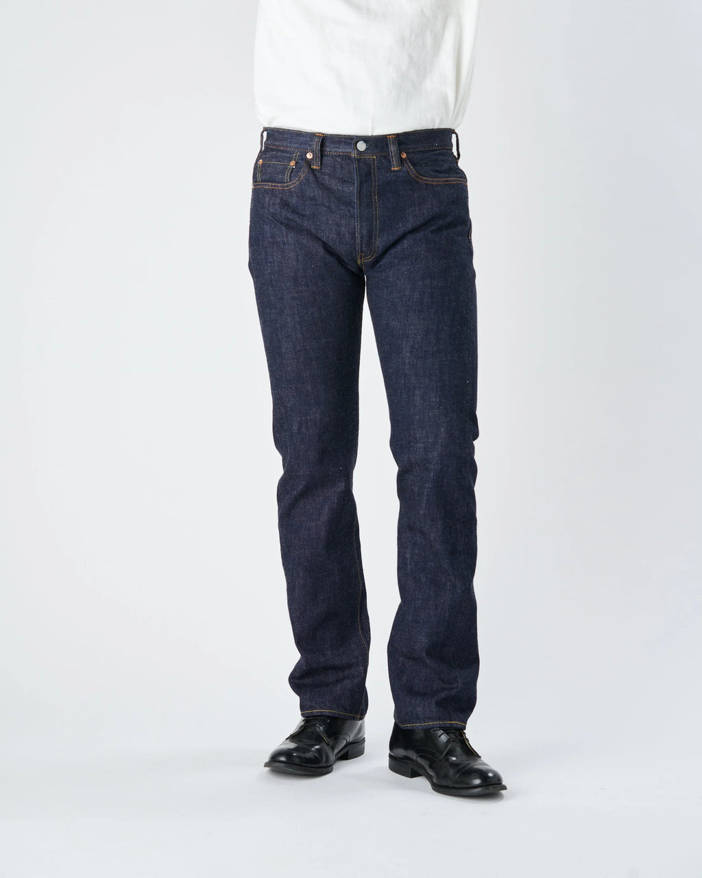Fullcount 1108W 13.7oz Slim Straight Denim Once Washed Denim