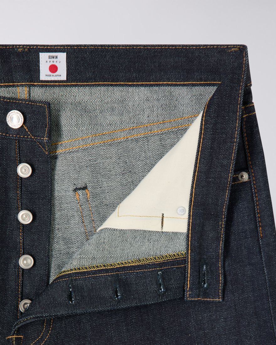 Edwin Made in Japan, Loose fit Jeans - 14oz Kurabo Recycle Denim Red Selvage - I034256-0199