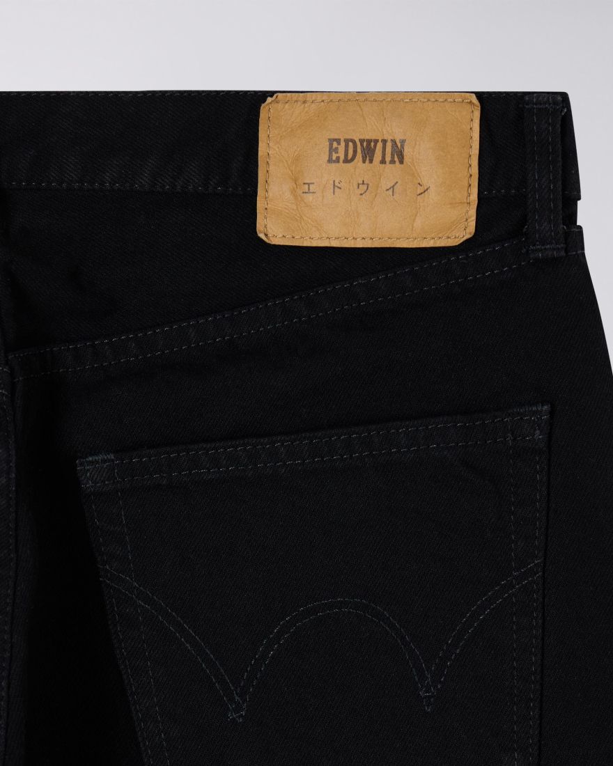 Edwin Made in Japan, Regular Tapered Jeans Black - unwashed - nonselvage - I035082-89-99