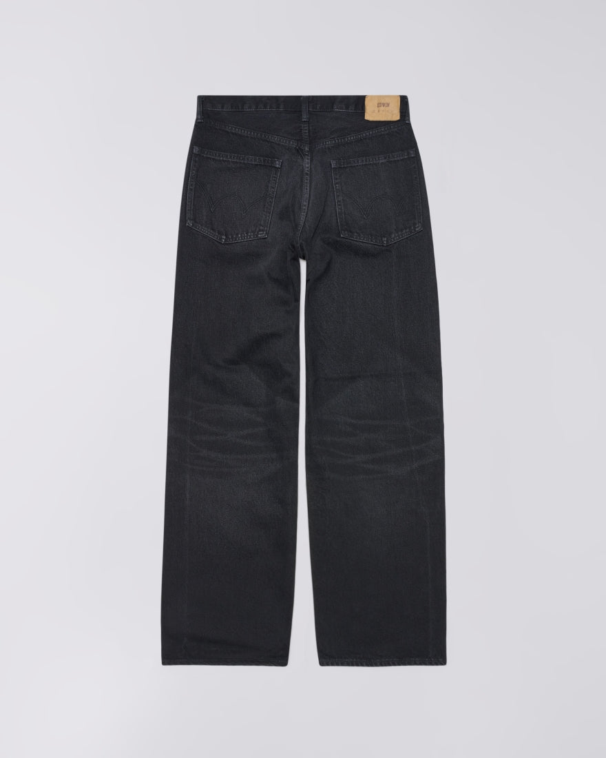 Edwin Made in Japan - Wide Pant - 13oz Kaihara Right Hand Black Denim