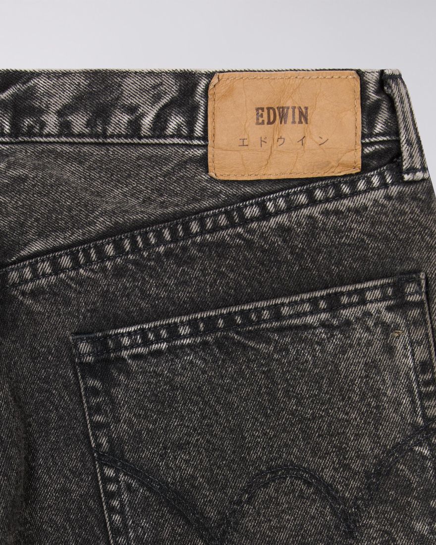 Edwin Made in Japan - Wide Pant - BLACK MID DARK USED - I035105-899B
