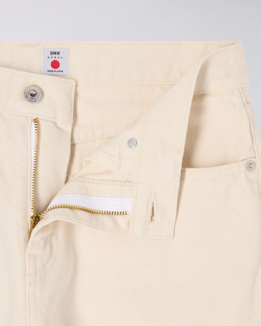 Edwin Made in Japan - Womens  Straight Janis Pant - Natural Rinsed