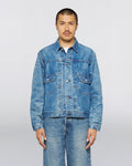 Edwin Made in Japan 13.5oz Denim Jacket Blue-Light Used