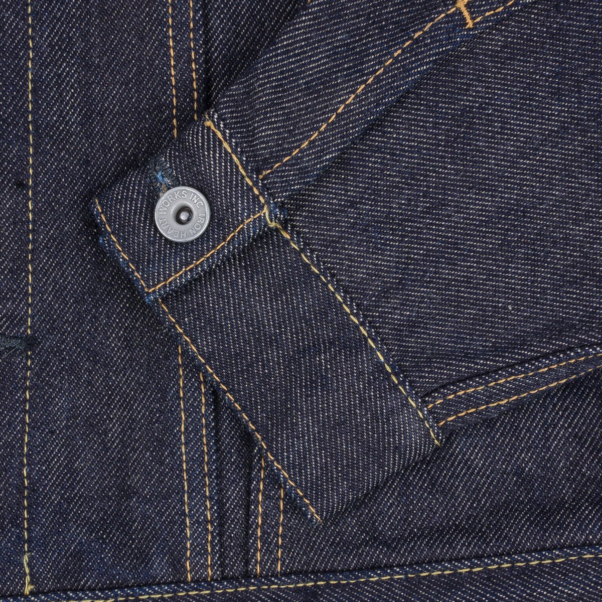 Iron Heart IHSH-526PJ Indigo 21oz Selvedge Denim Modified Type III Jacket