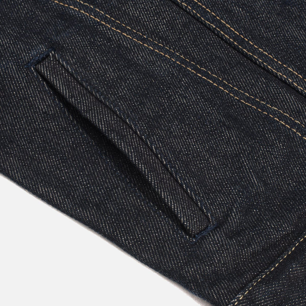 Iron Heart IH-526SV - 21oz Selvedge Denim Modified Type III Vest - Indigo