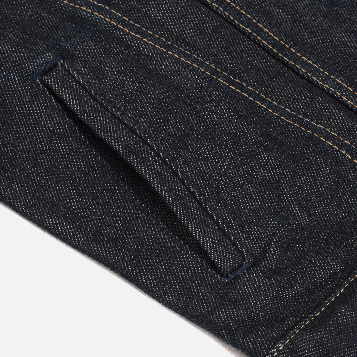 Iron Heart IH-526SV - 21oz Selvedge Denim Modified Type III Vest - Indigo