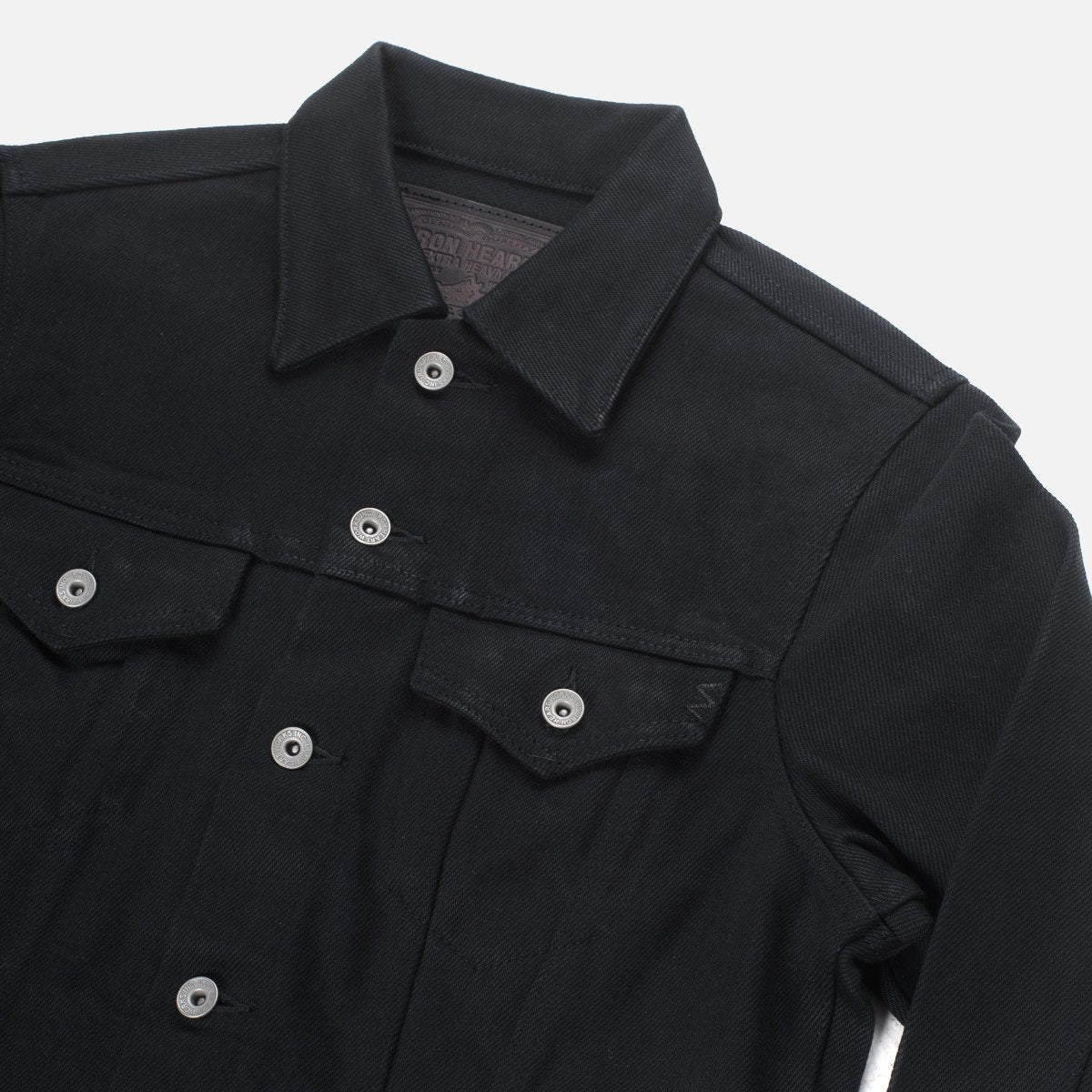 IRON HEART - IH-9526PJ - 21oz Non-Fade Denim Modified Type III - Superblack