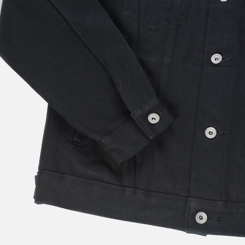 IRON HEART - IH-9526PJ - 21oz Non-Fade Denim Modified Type III - Superblack