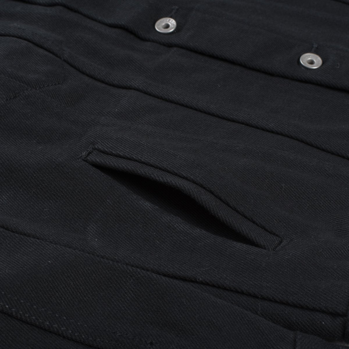 IRON HEART - IH-9526PJ - 21oz Non-Fade Denim Modified Type III - Superblack