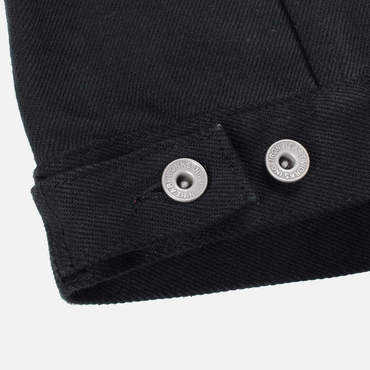 IRON HEART - IH-9526PJ - 21oz Non-Fade Denim Modified Type III - Superblack