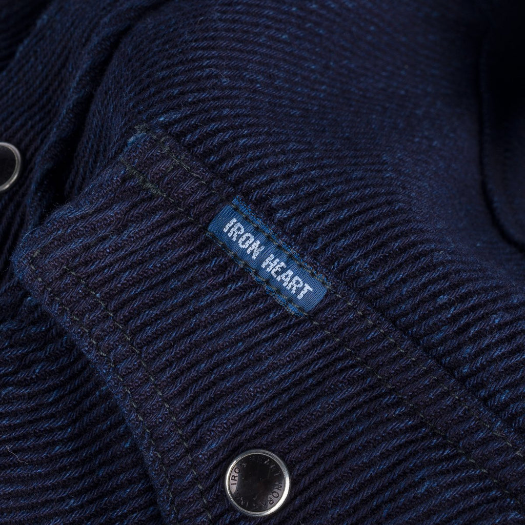 Iron Heart IHSH-208-IND -  Kersey Western Shirt - Indigo