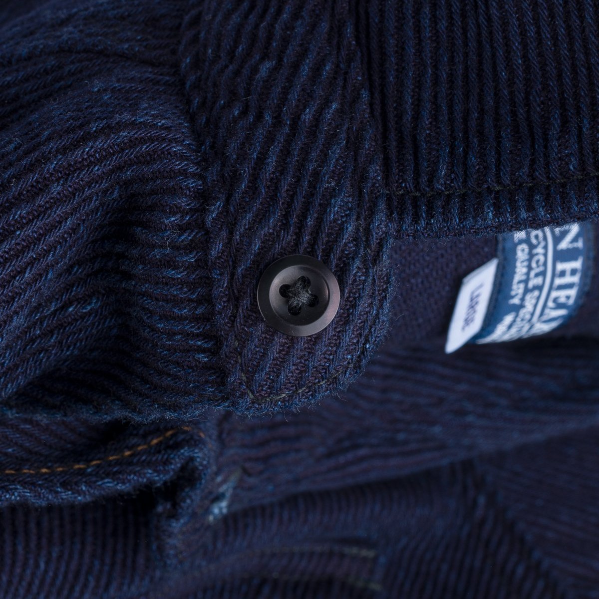 Iron Heart IHSH-208-IND -  Kersey Western Shirt - Indigo