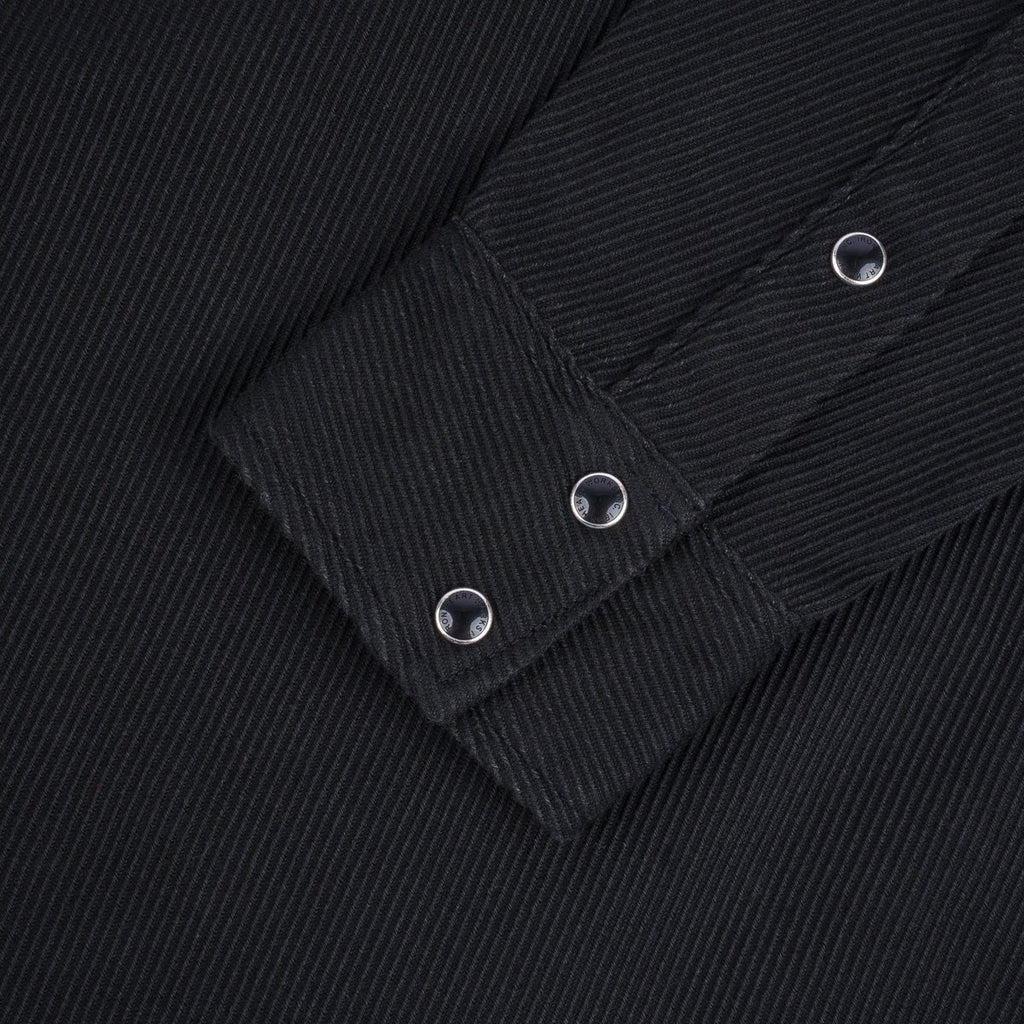 Iron Heart - IHSH-234-BLK - Kersey Western Shirt - Black