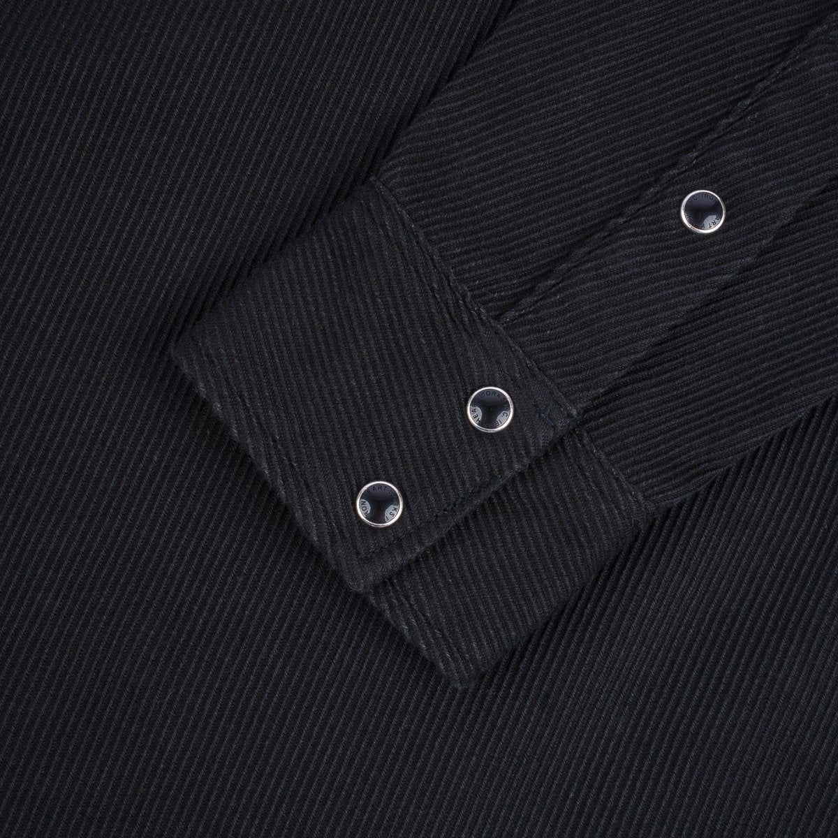 Iron Heart - IHSH-234-BLK - Kersey Western Shirt - Black