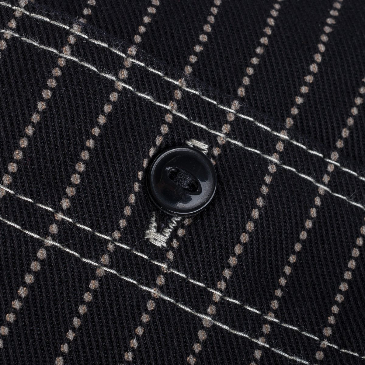 Iron Heart - IHSH-266-BLK - 12oz Wabash Work Shirt - Black With Black Buttons