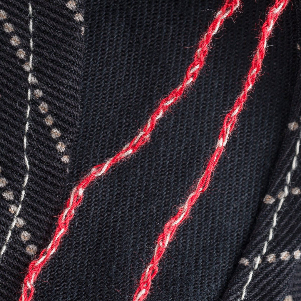 Iron Heart - IHSH-266-BLK - 12oz Wabash Work Shirt - Black With Black Buttons