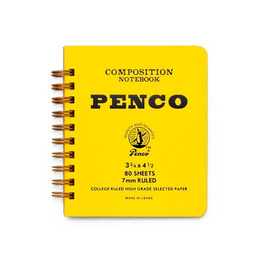 Penco COIL NOTEBOOK S - Yellow