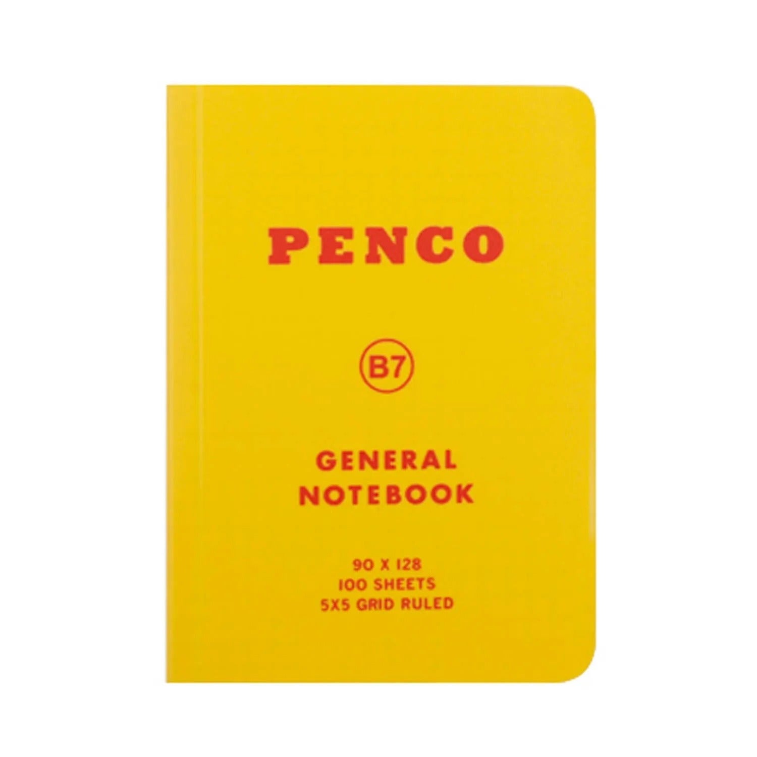 Penco SOFT PP NOTEBOOK B7 - YELLOW
