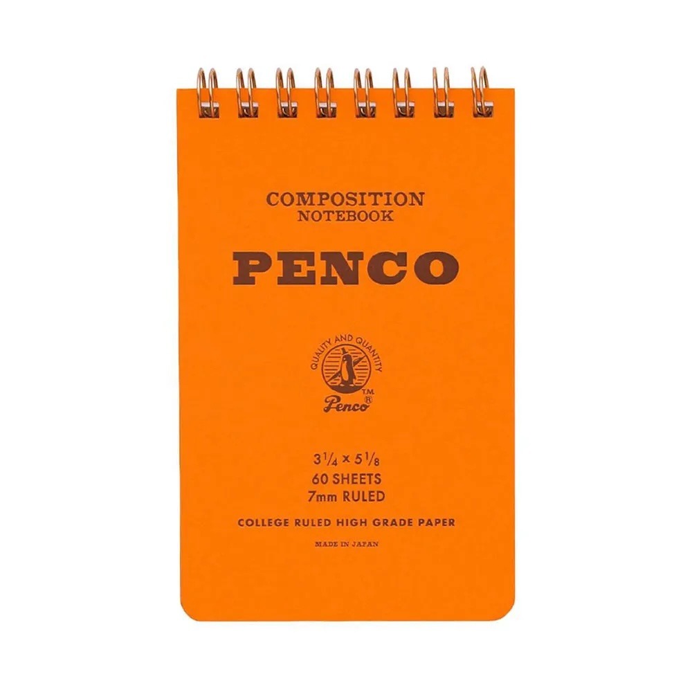 Penco COIL NOTE PAD S - ORANGE