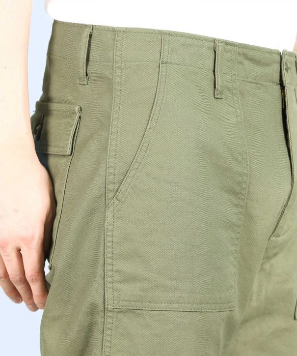 Japan Blue Jeans - Baker Pant - French Work Serge Olive