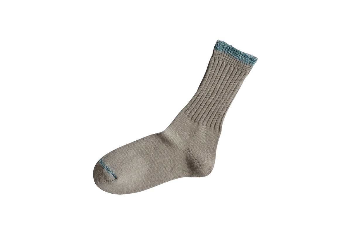 Nishiguchi Kutsushita Boston Silk/Cotton Socks Black