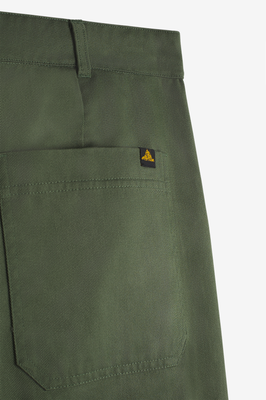 Le Mont St. Michel Paul twill Serge Work Trousers Cactus