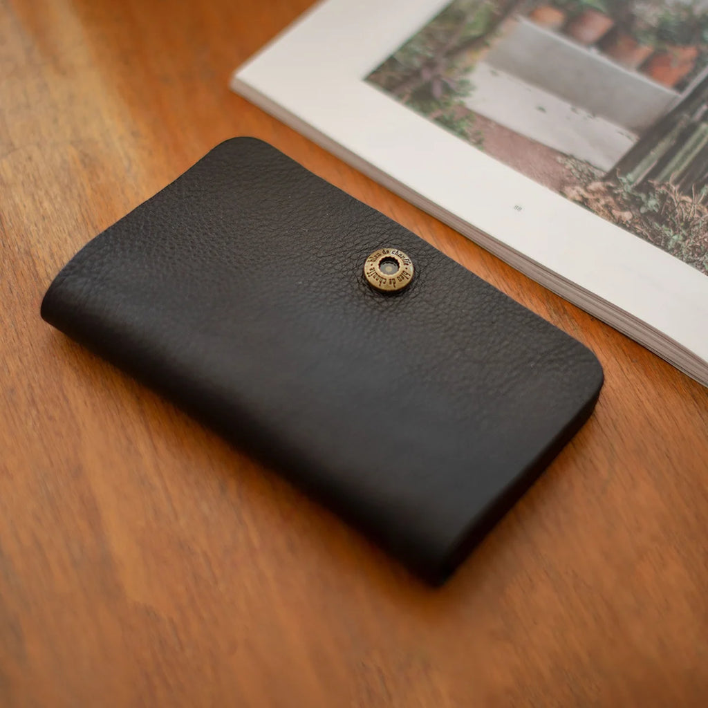 Bleu De Chauffe - Grisbi wallet Black
