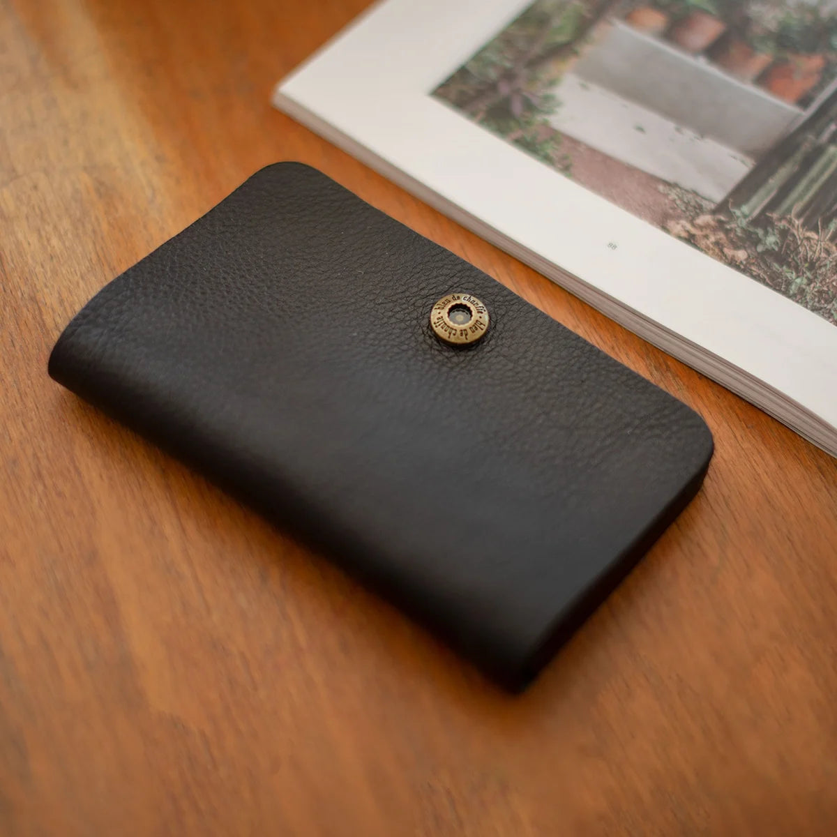 Bleu De Chauffe - Grisbi wallet Black