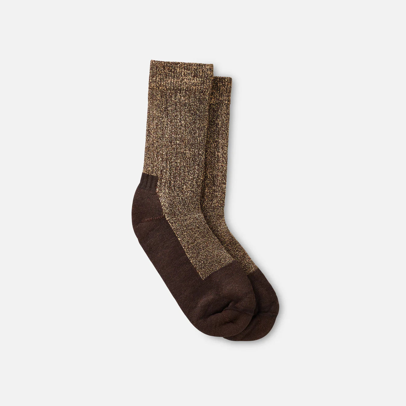 Red Wing Brown Deep Toe Capped Wool Sock 97640