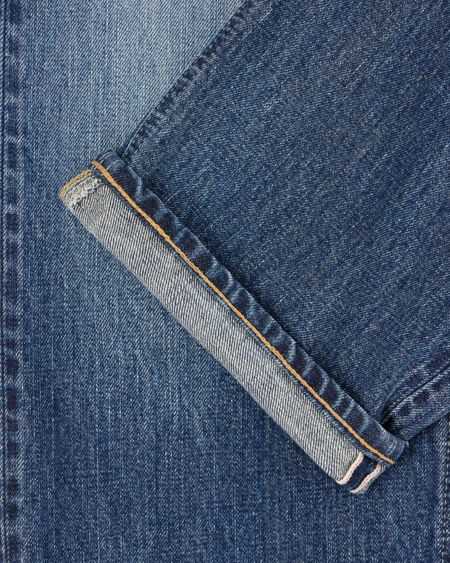 Edwin Made in Japan - Womens Janis Straight - Dark Used - 14oz Kurabo Selvage