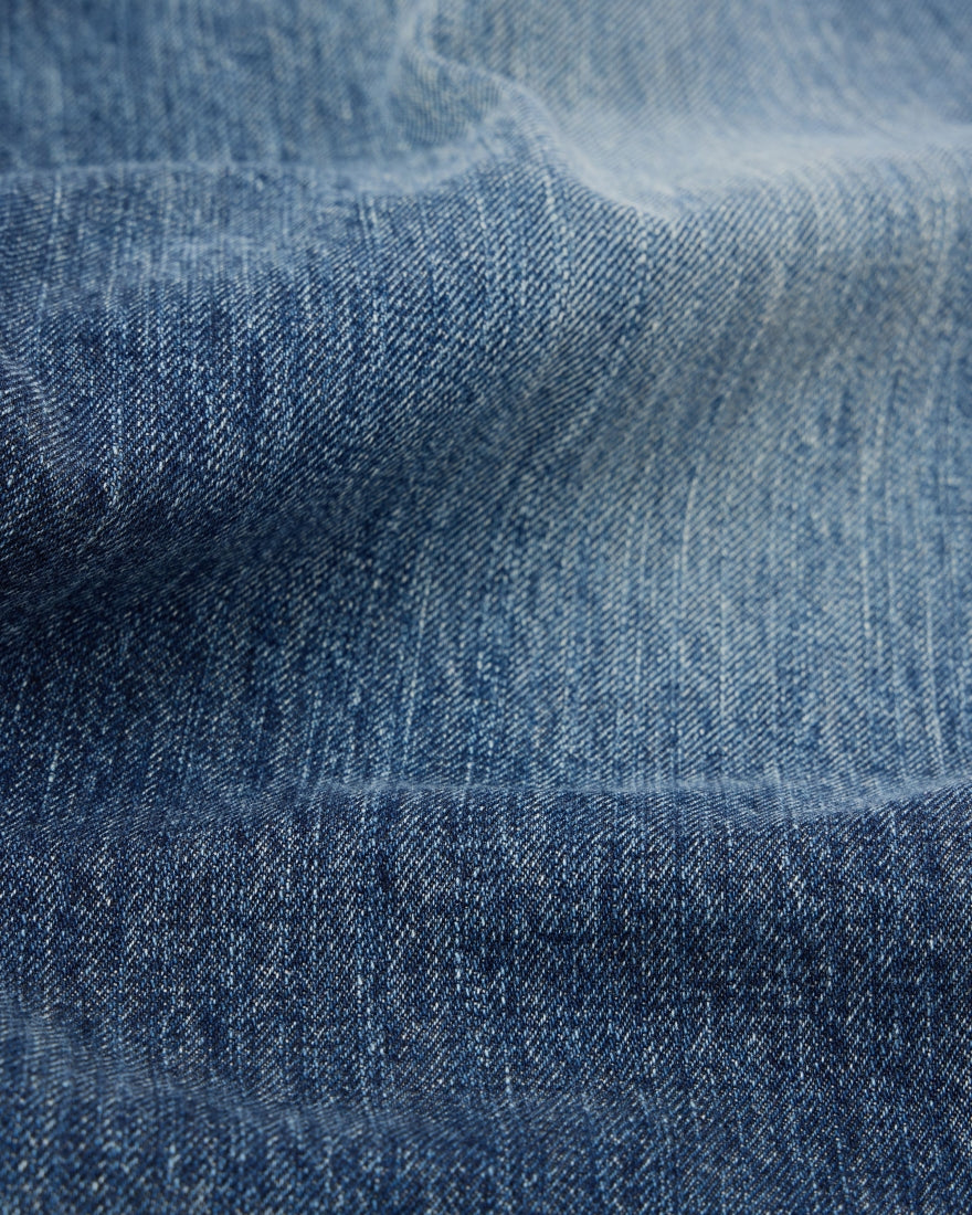 Edwin Made in Japan - Womens Janis Straight - Dark Used - 14oz Kurabo Selvage