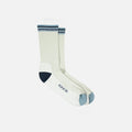 Red Wing Vintage Stripe Cotton Blend Crew Socks Cream/Blue