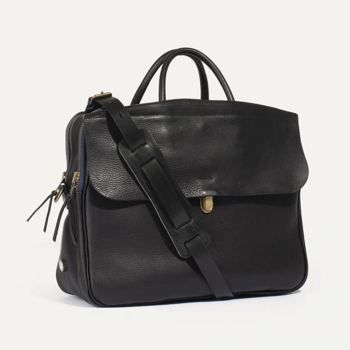 Bleu De Chauffe - Zeppo Solo Business bag Black