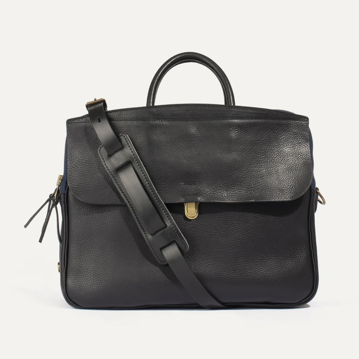 Bleu De Chauffe - Zeppo Solo Business bag Black
